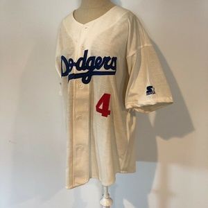 Duke Snider #4 Brooklyn Dodgers Starter Jersey Whi
